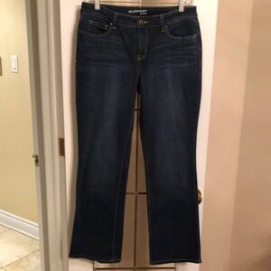 Women's Dark Wash Blue Jeans